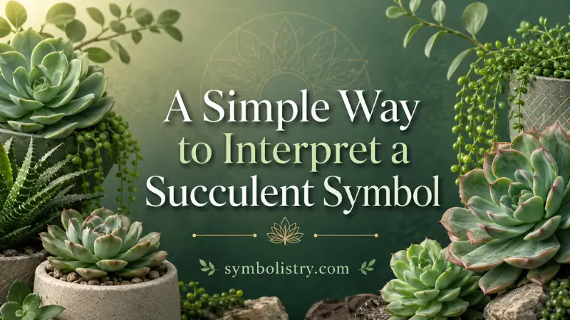A Simple Way to Interpret a Succulent Symbol