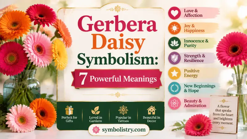 Gerbera Daisy Symbolism: 7 Powerful Meanings