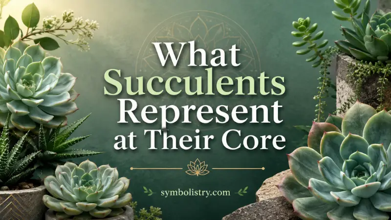 What Succulents Represent at Their Core