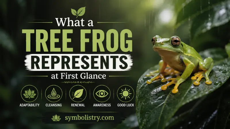 What a Tree Frog Represents at First Glance