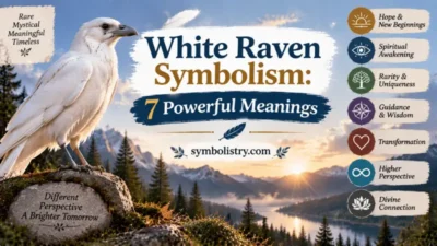 White Raven Symbolism: 7 Powerful Meanings