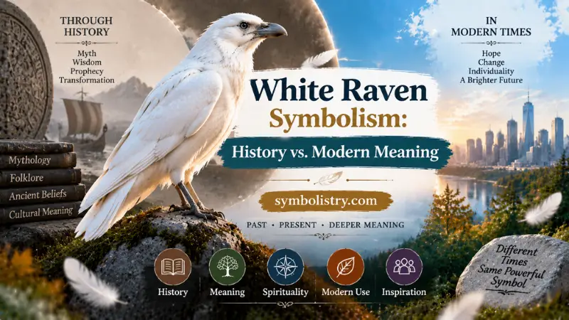 White Raven Symbolism: History vs. Modern Meaning